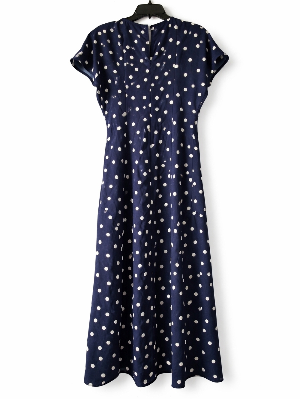 Ann Taylor Navy Polka Dot Dress – Size Small (NWOnn Taylor Navy Blue Polka Dot